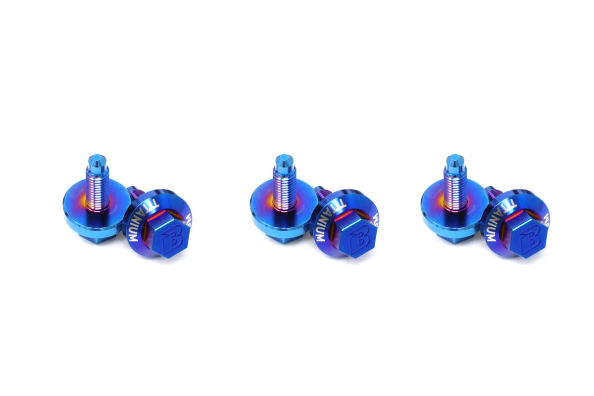 BMS Titanium Front Engine Bay Bolt Kit for G8x G2x F8x BMW