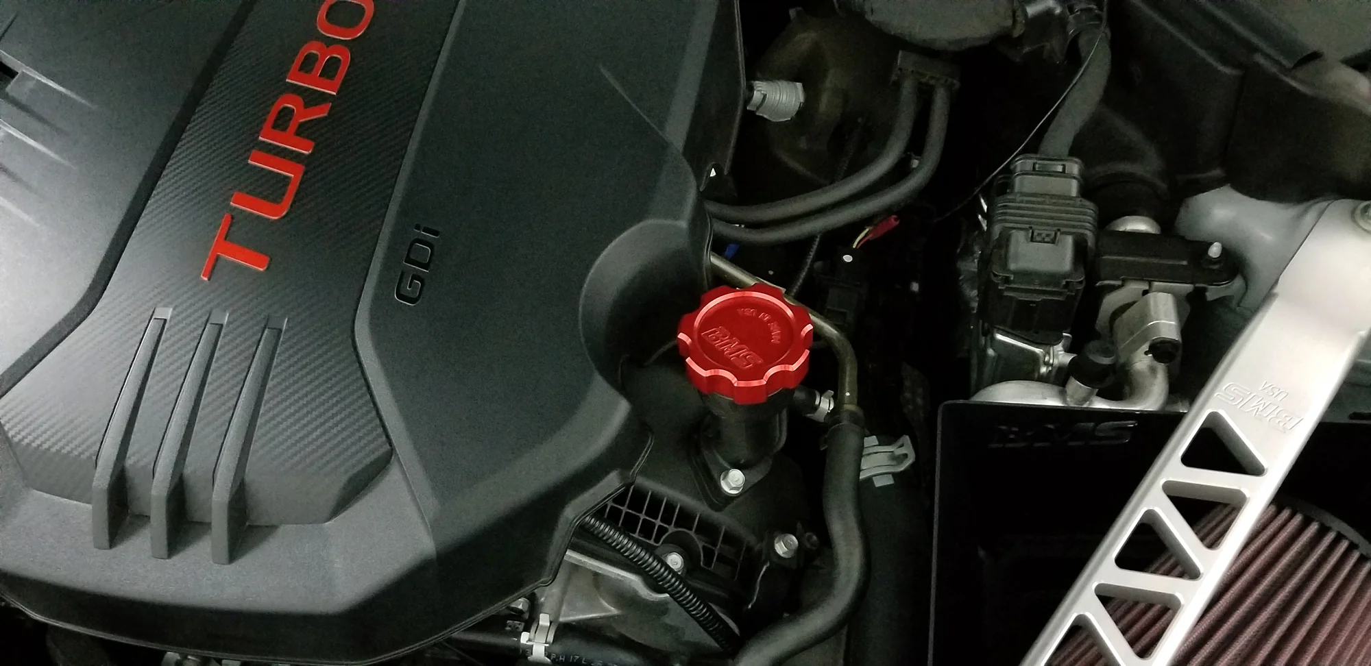 Honda/Acura/Kia/Hyundai/Genesis Billet Oil Filler Cap by BMS