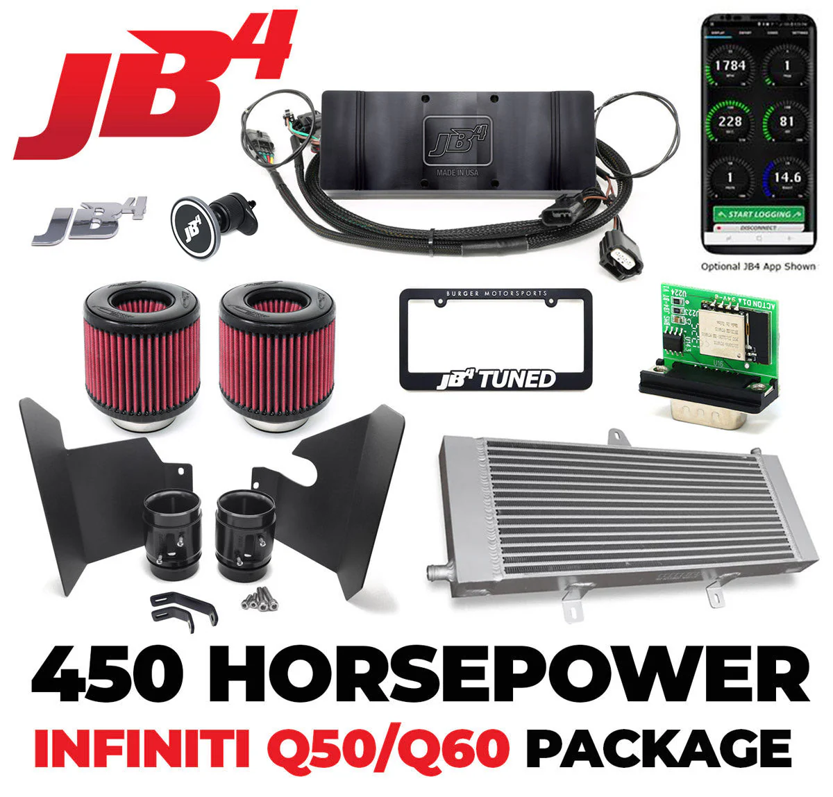 450 Horsepower Infiniti Q50/Q60 Package