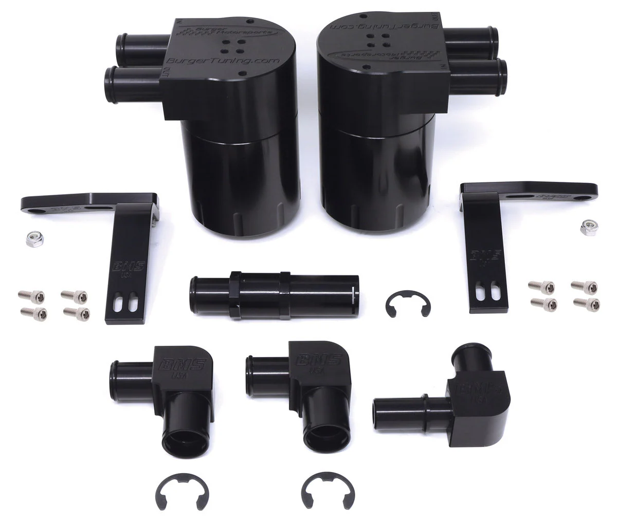 BMS Dual Oil Catch Can System for 2015+ EcoBoost Ford F-150 and Raptor (V2)