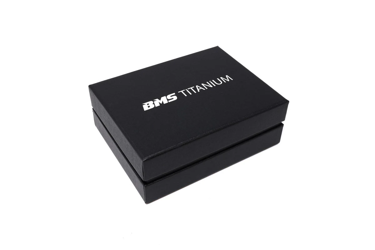 BMS Elite Titanium Lug Nuts - M14x1.5 - Cone Seat - Set of 20