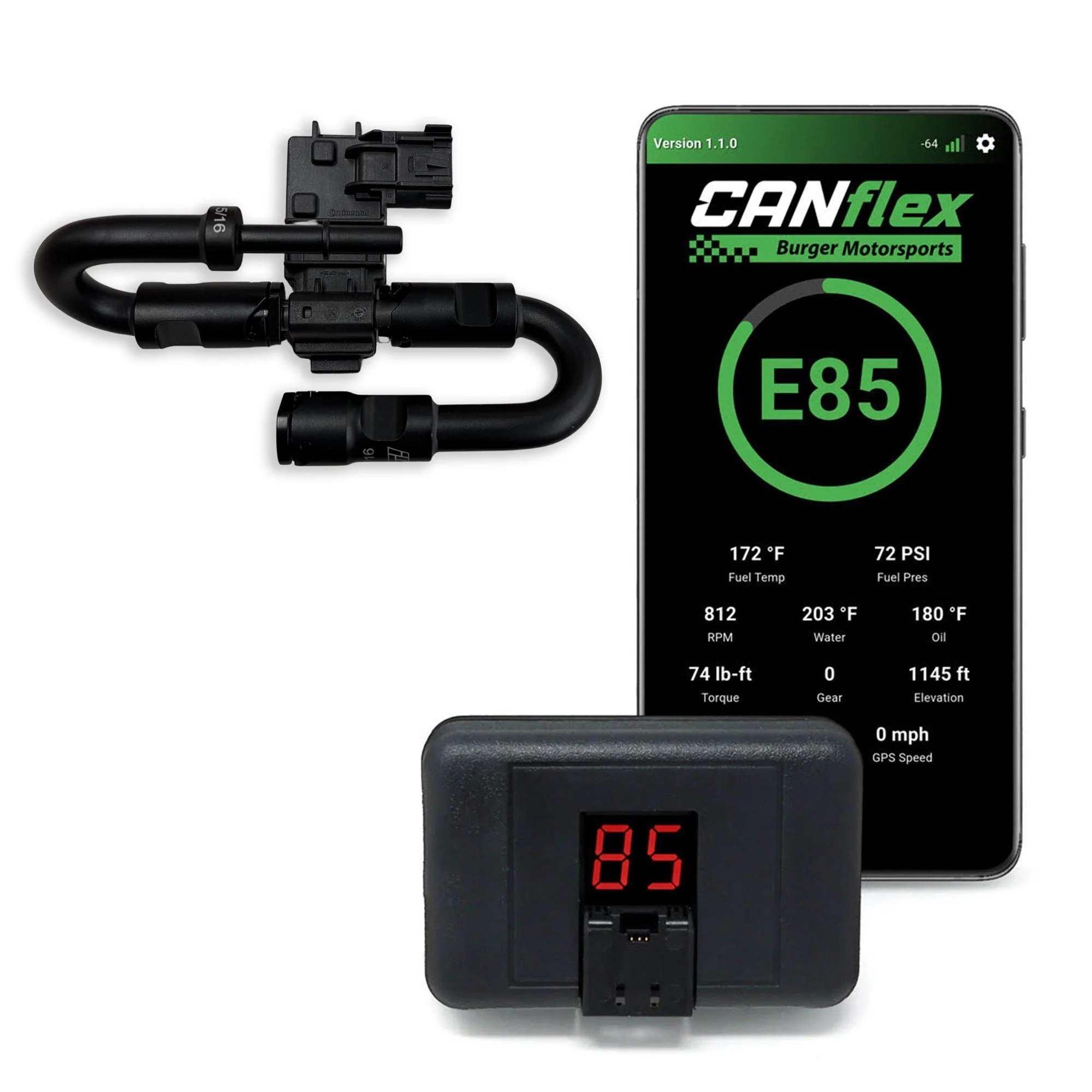 CANFlex Bluetooth Flex Fuel Kit for Toyota Tacoma/4Runner/Land Cruiser 2.4L Turbo