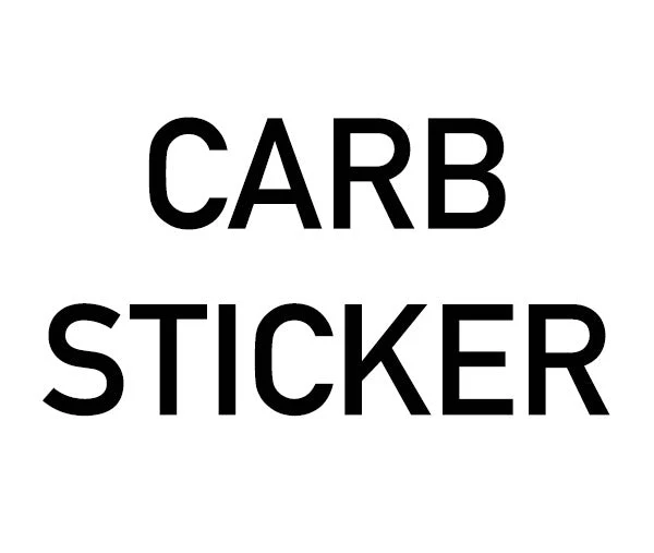 2559-replacement-carb-sticker-1.webp Replacement CARB Sticker