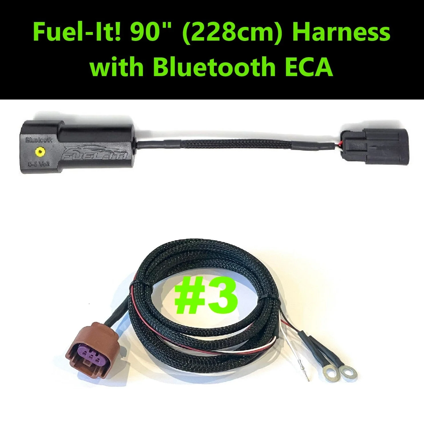 Universal Fuel-It! Bluetooth Flex Fuel Analyzers & harnesses for GM, AC Delco, & Continental Ethanol Sensors