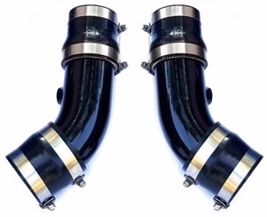 BMS Elite F Chassis M5/M6 S63TU Replacement Aluminum Charge Pipes
