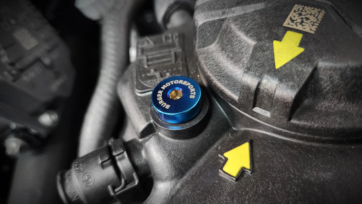 Titanium Coolant Bleeder Screw Upgrade for BMW, MINI, & Supra